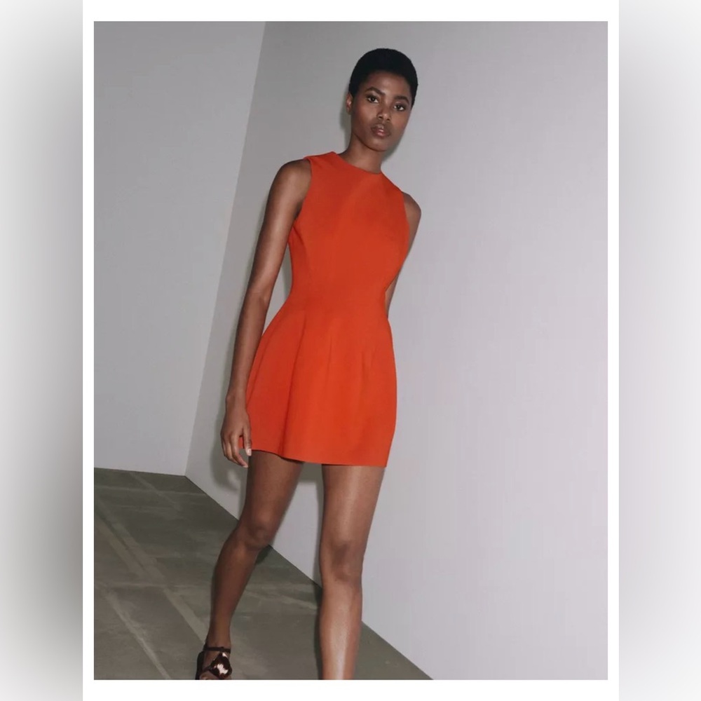 ZW COLLECTION VOLUMINOUS SHORT DRESS